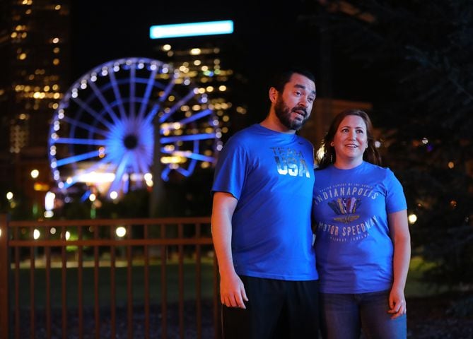 Photos: Atlanta ‘Lights It Blue’ for dedication of essential workers