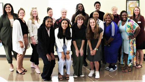 Judges crowned Brookwood High School student Zaira Bhatti Entrepreneur of the Year and granted her $500 to be used to fund her social media consulting business MarketRight. (Courtesy City of Snellville)