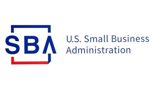 The U.S. Small Business Administration logo is shown on the agency website on Tuesday, June 25, 2024 in New York. The Small Business Administration will offer $30 million in grant funding for Women's Business Centers for a variety of projects, including funding to open a center in the U.S. Virgin Islands. (AP Photo/Peter Morgan)