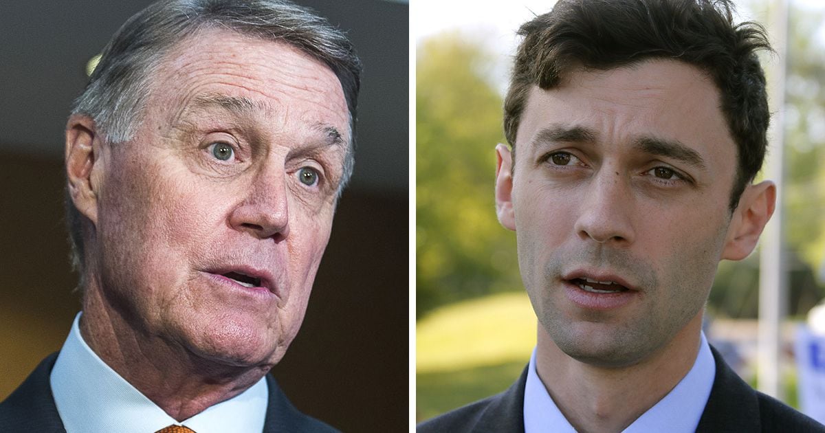 Ossoff takes another swing at Perdue's COVID policy in Senate contest