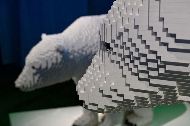 Acclaimed artist brings LEGO sculptures to metro Atlanta exhibit