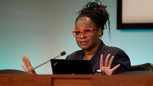 In a response to a letter from Georgia School Superintendent Richard Woods, DeKalb County Board of Education Chair Vickie Turner said Superintendent Cheryl Watson-Harris is responsible for addressing critical maintenance needs at the school. (Jason Getz / Jason.Getz@ajc.com)