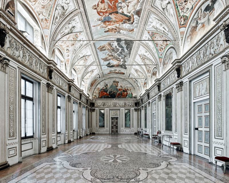 Canadian photographer David Burdeny's "Mirror Room, Palazzo Ducale, Mantova, Italy" (2016).
Courtesy of Tew Galleries