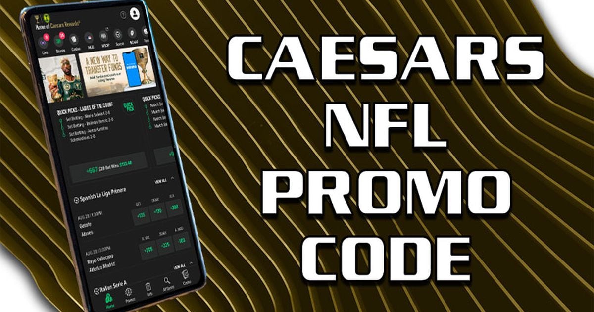 Caesars promo code for NFL Week 2 games scores $250 bonus