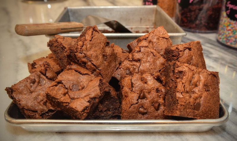 These brownies, made using a recipe from A Haute Cookie owner Shiana White, give parents and kids a chance to bake together. CONTRIBUTED BY CHRIS HUNT PHOTOGRAPHY