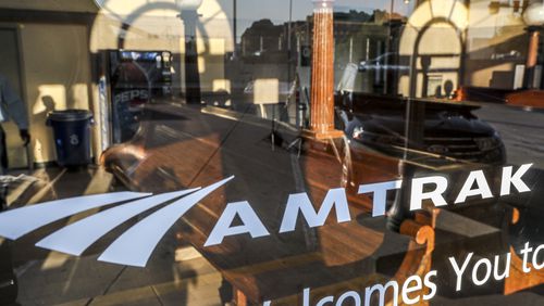 Sept. 15, 2022 Atlanta: The Amtrak Atlanta Peachtree Station located at 1688 Peachtree Road NW. (John Spink / John.Spink@ajc.com)