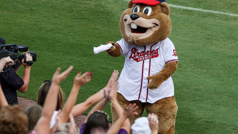 Celebrate Gwinnett Braves mascot's birthday this weekend