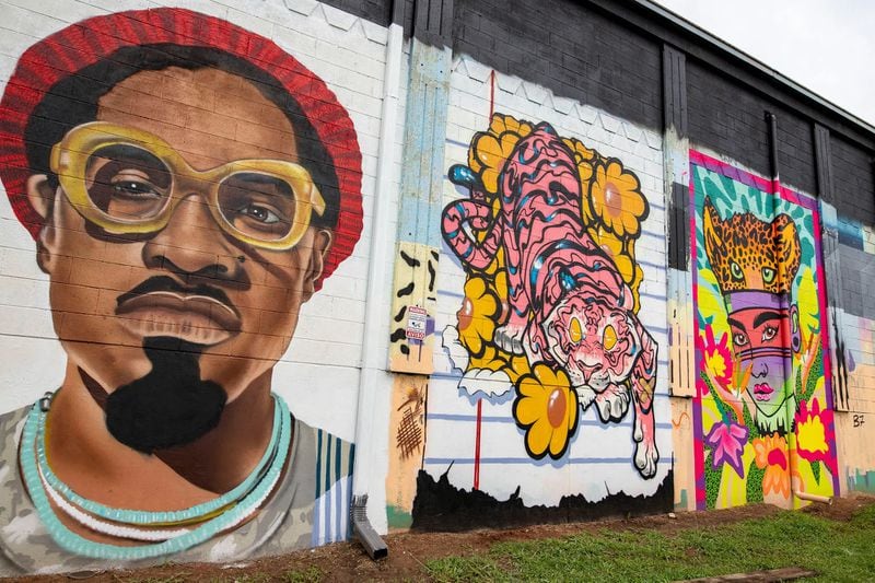 The Atlanta Crossroads Mural Festival crew is shining a light on emerging artists and beautifying a community through accessible art. (Photo Courtesy of  Isadora Pennington)