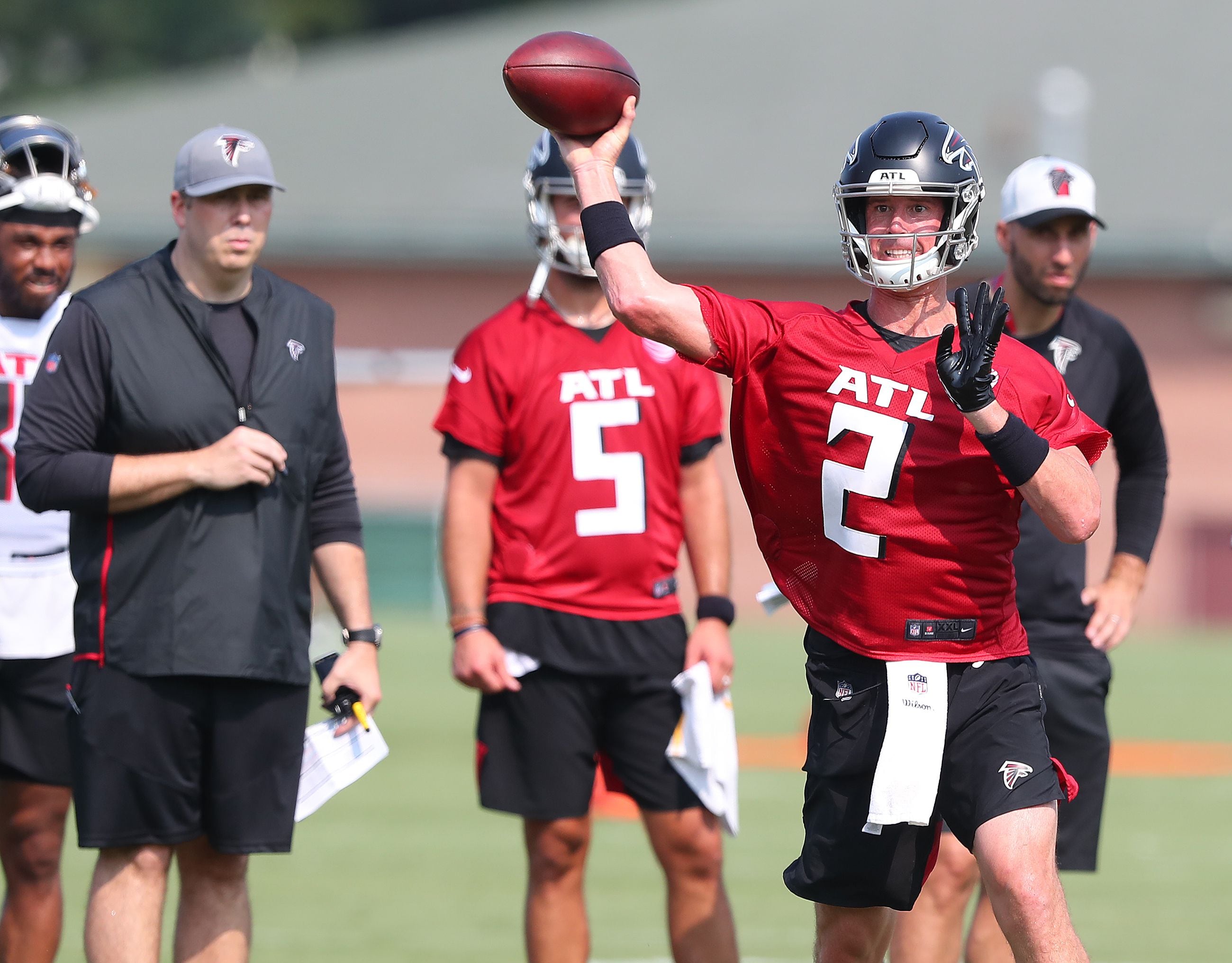 Falcons Offense Ran A Lap After Jumping Offside