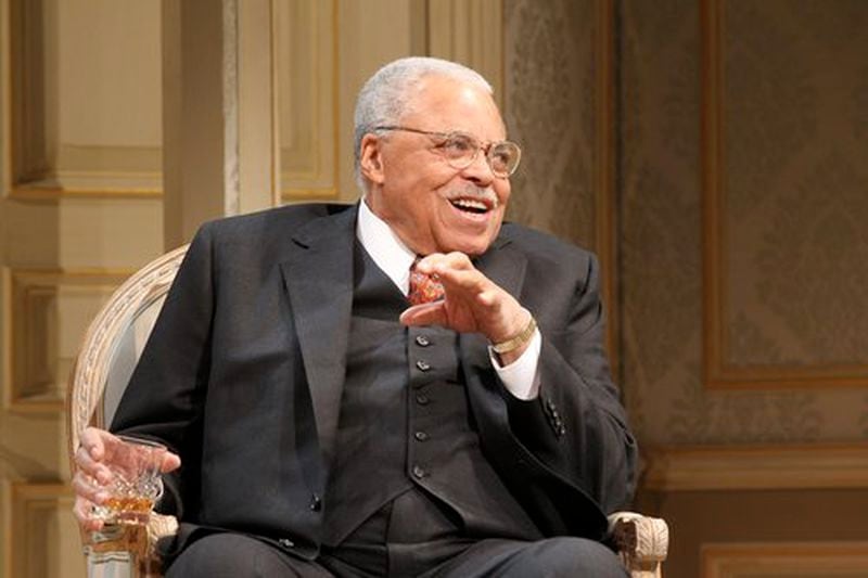 James Earl Jones is shown in a scene from Gore Vidal's "The Best Man, " in New York. Jones was nominated for a Tony Award for best actor in a play, Tuesday, May 1, 2012, for his role in Gore Vidal's "The Best Man. "