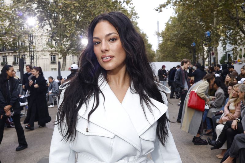 Ashley Graham attends the Stella McCartney Spring/Summer 2025 collection presented Monday, Sept. 30, 2024, in Paris. (Photo by Vianney Le Caer/Invision/AP)