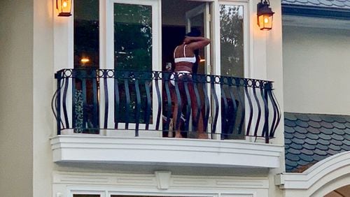 A mansion converted to a de-facto party house in Buckhead has drawn ire of neighbors and has spurred Atlanta Councilman Howard Shook to propose a ban on short-term -rentals in single family communities. Photo contributed by neighbor