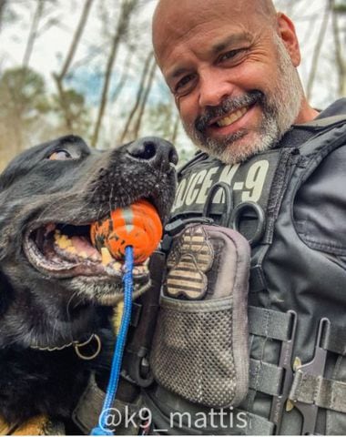 Alpharetta K-9 Mattis retires