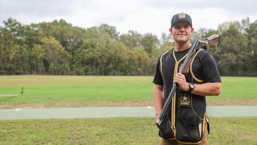 William "Will" Hinton is headed for the Olympic Games in Paris. He will be representing the United States and Army in trap, a shooting sport. Courtesy of the U.S. Army