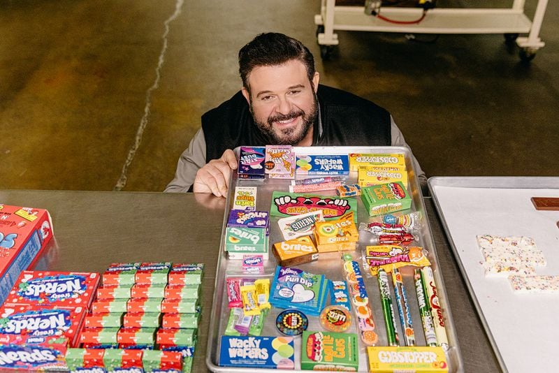 Adam Richman hosts "Adam Eats the 80s" on the History Channel. NOLIS ANDERSON