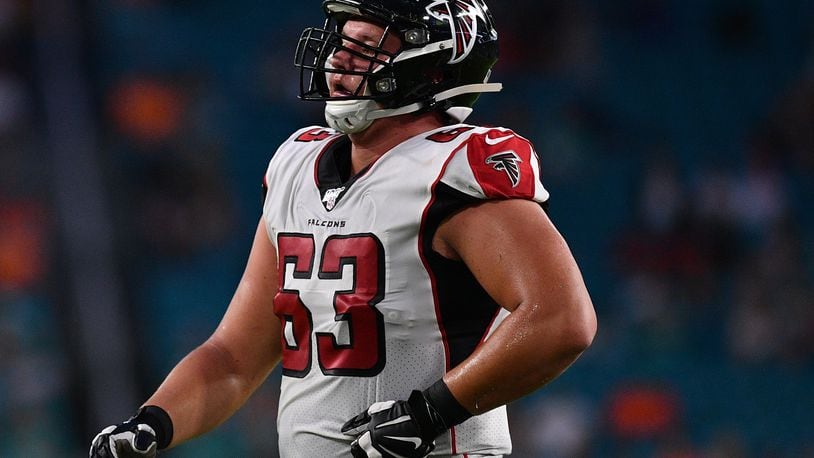 Atlanta Falcons offensive line's continued improvement is key to