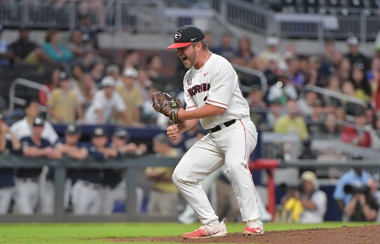 Photos: Tech and Georgia battle in baseball