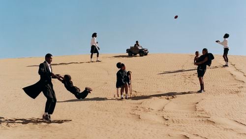 Tyler Mitchell's "Albany, Georgia" will be featured at the High Museum in a solo exhibition of the Atlanta-born photographer's work "Tyler Mitchell: Idyllic Space."
(Courtesy of High Museum of Art / Tyler Mitchell)