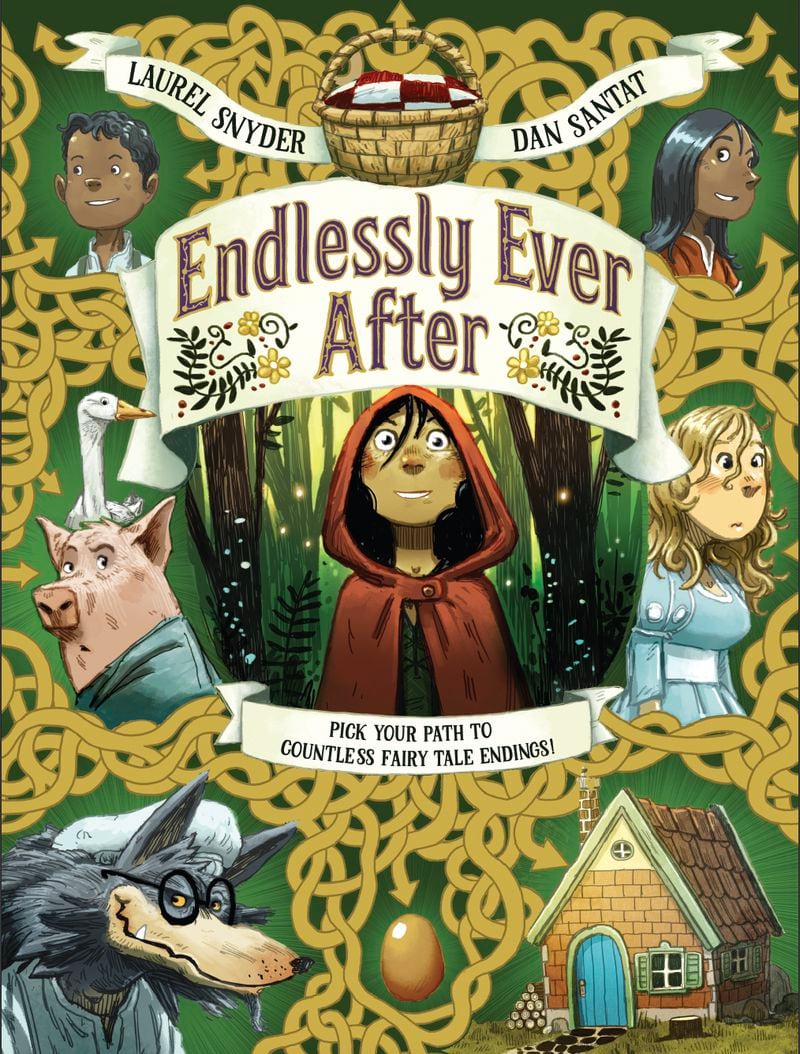 "Endlessly Ever After" by Laurel Snyder, illustrated by Dan Santat
Courtesy of Chronicle Books