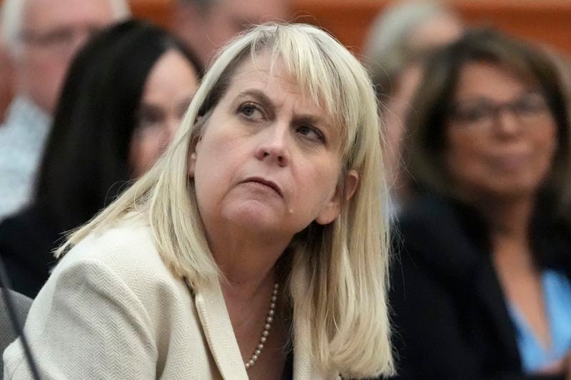 Kouri Richins attorney Wendy Lewis looks on during a hearing Tuesday, Aug. 27, 2024, in Park City, Utah. (AP Photo/Rick Bowmer, Pool)