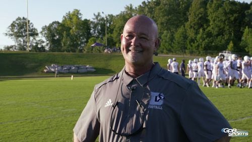 Terry Crowder’s Denmark teams were 5-5 and 7-3 with one playoff appearance, which represents one of the best two-year starts for any new schol this century in Georgia. Photo: GPB Sports