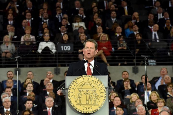 Photos: Brian Kemp inaugurated as Georgia Governor