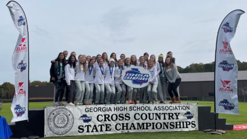 GHSA Cross Country Championships: 3A Girls, Westminster