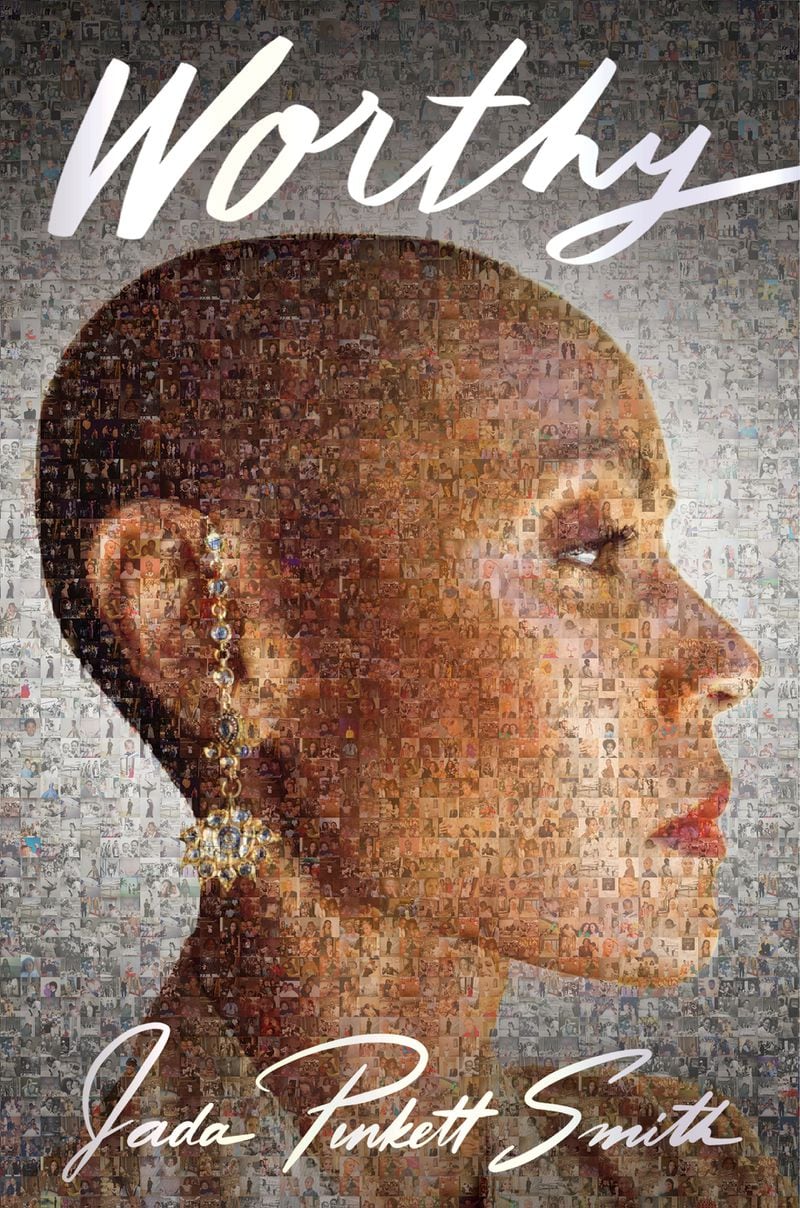 In "Worthy," Jada Pinkett Smith's debut memoir, the actress writes about the road to her spiritual healing. She stops in Atlanta for her book tour on Oct. 23. Credit-Dey Street Books