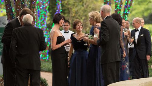 Atlanta’s Garden of Eden Ball, held at the city’s botanical garden, is one of the city’s most anticipated social events. (Courtesy of Atlanta Botanical Garden)