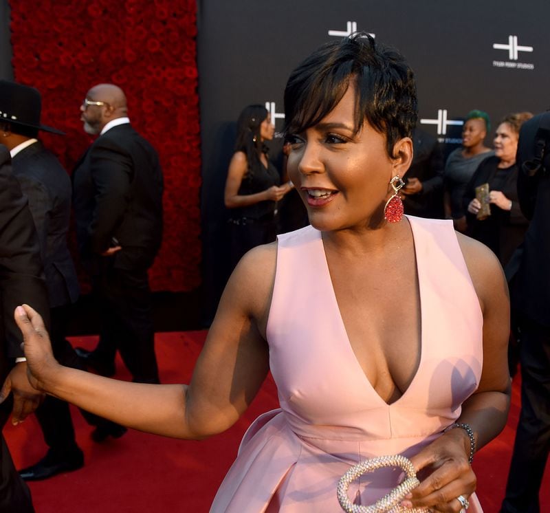 October 5, 2019 Atlanta -  Atlanta Mayor Keisha Lance Bottoms spoke to the AJC on the red carpet for the opening of Tyler Perry Studios Saturday, October 5, 2019 in Atlanta. Perry acquired the property of Fort McPherson to build a movie studio on 330 acres of land. (Ryon Horne / Ryon.Horne@ajc.com)