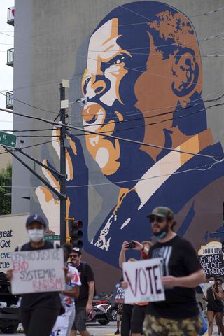 PHOTOS: 9th day of protests in Atlanta