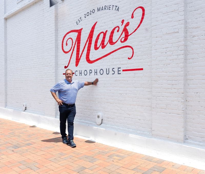 Randy McCray, co-owns Mac's Chophouse, which is located across the street from his forthcoming restaurant, Gianni & Mac's. / Courtesy of Gianni & Mac's