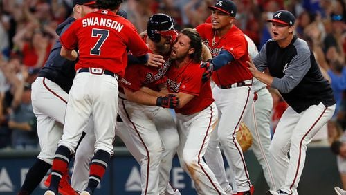 The Braves will keep winning until they celebrate another NL East title. (Photo by Kevin C. Cox/Getty Images)