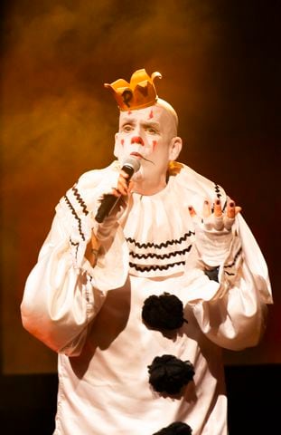 Atlanta, Ga: Puddles Pity Party sang for a packed house at Variety Playhouse, blazing through his renditions of all the classics on Saturday Sept. 7, 2024. (RYAN FLEISHER FOR THE ATLANTA JOURNAL-CONSTITUTION)