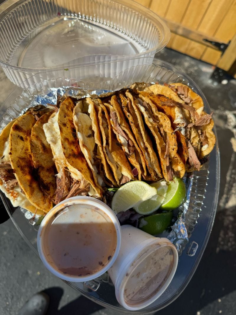 Atlanta pop-up Twin Tacos has developed a following for its birria tacos and quesadillas. / Courtesy of Twin Tacos