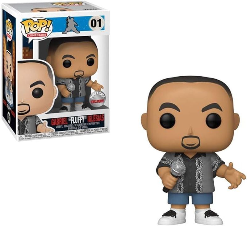 Gabriel Iglesias has multiple Funko versions of himself. FUNKO