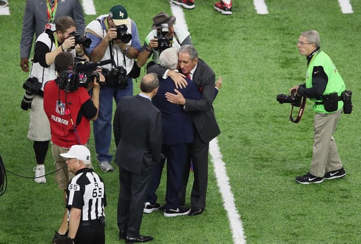 Photos: Arthur Blank and wife at Super Bowl