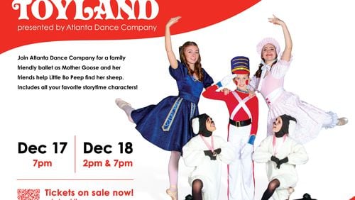 The Atlanta Dance Company will present Babes in Toyland at 7 p.m. Friday, Dec. 17 and 2 p.m. and 7 p.m. Saturday, Dec. 18 at Milton High School. (Courtesy The Dancer's Studio)