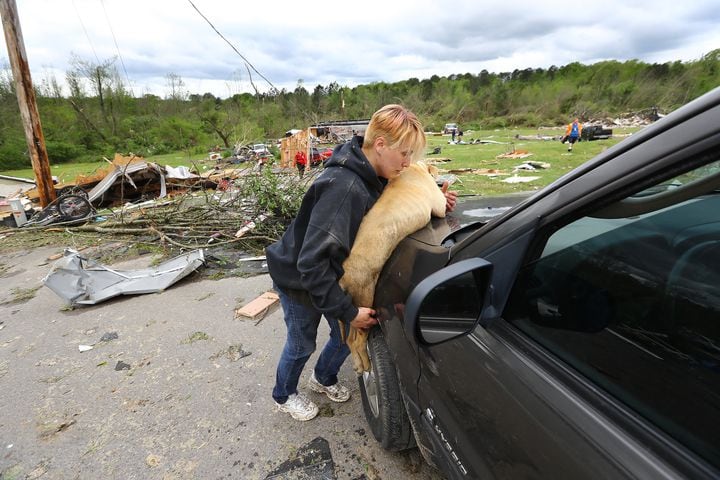 Photos: Tornadoes, violent storms rip through Georgia