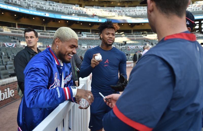 Braves' Ronald Acuña Jr. accosted by two fans in outfield, both arrested,  charged with trespassing at Coors 