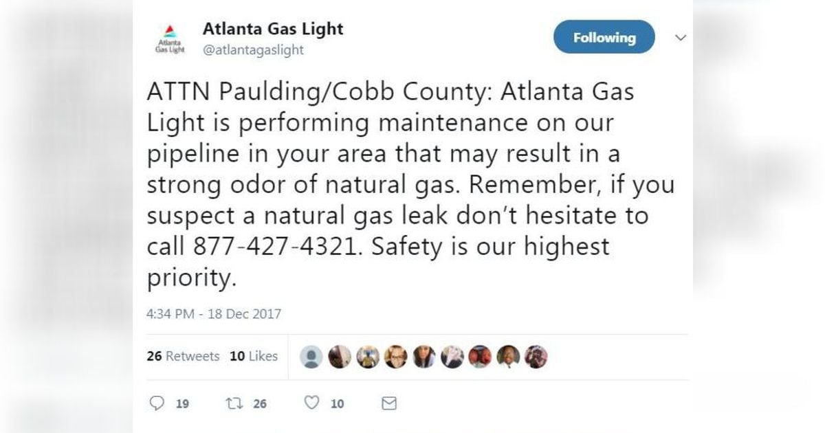 No new reports about natural gas smell in metro area