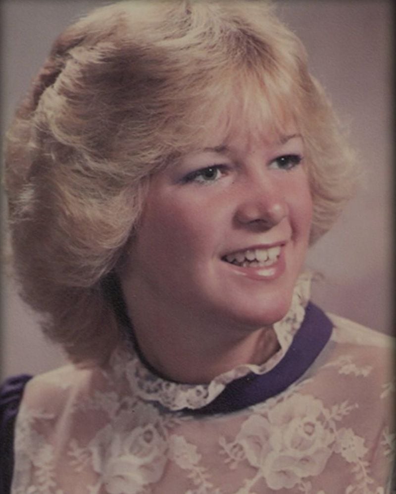 Theresa Flores, shown in a 1982 family photo, was lured into trafficking as a high school freshman and came to terms with it only decades later.