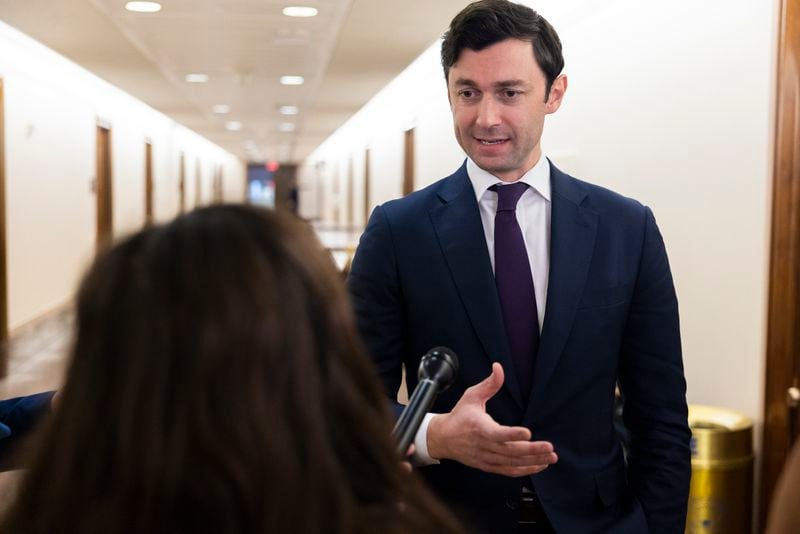 U.S. Jon Ossoff, D-Ga., backed a bill authorizing 10 more daily long-haul flights at Ronald Reagan Washington National Airport.