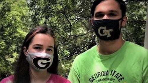 Masks are recommended at the state's campuses, but not mandated. Neither are vaccinations against COVID-19. (AJC Photo)