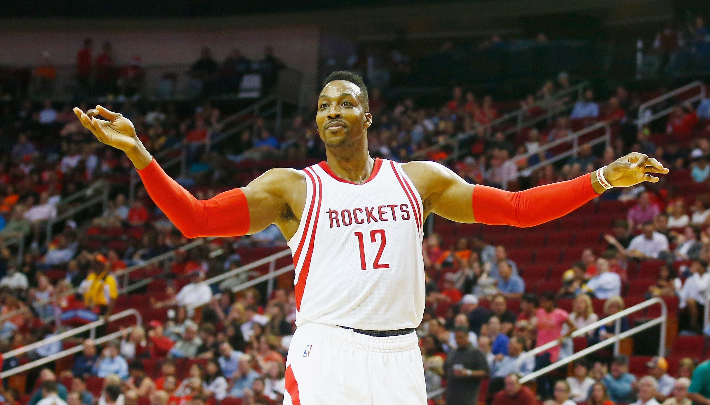 NBA - 50968127JDG_D019321032 NEW YORK - JUNE 24: Dwight Howard