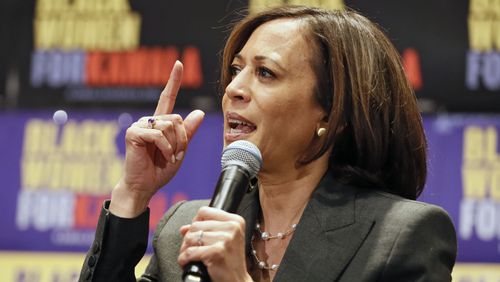 November 21, 2019 - Atlanta - Presidential candidate Kamala Harris headlined a Black Womenâs Power Breakfast co-hosted by Higher Heights and The Collective PAC at the Westin.   Bob Andres / robert.andres@ajc.com