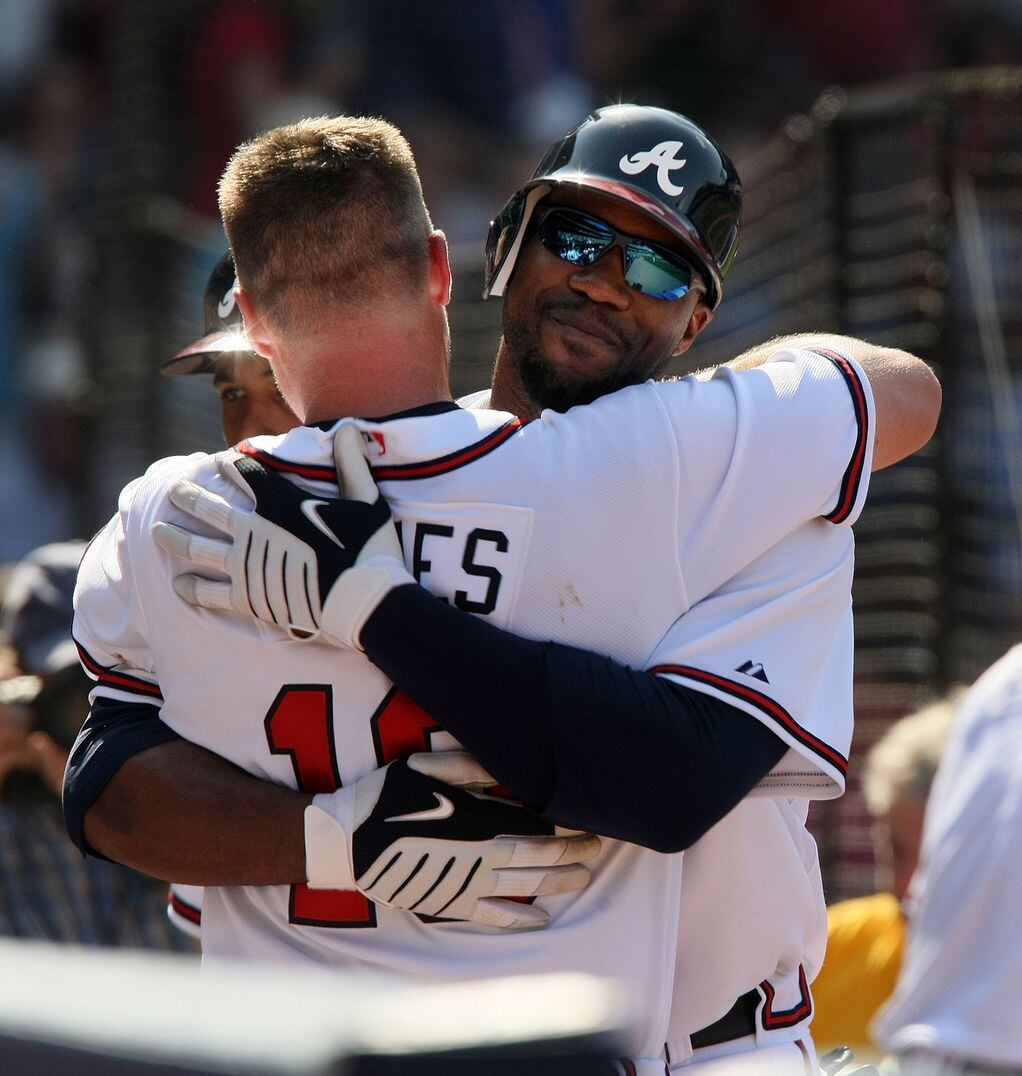 Atlanta Braves - Nick Markakis just tied Babe Ruth in