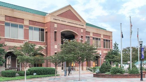 The Forsyth County Administration Building in Cumming was to open to the public Monday, June 1, and visitors will need to schedule an appointment or join a waiting list to get in. FORSYTH COUNTY