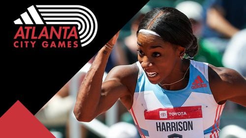 Kendra Harrison will compete in the adidas Atlanta City Games in May.