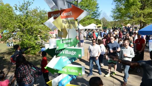 The Atlanta Dogwood Festival returns April 14-16.